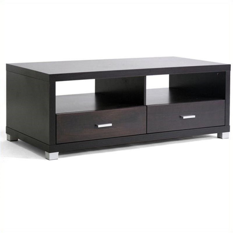 Armstrong TV Stand in Dark Brown Homesquare