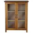 Elegant Home Fashions Avery 2-Door Floor Cabinet in Oil Oak