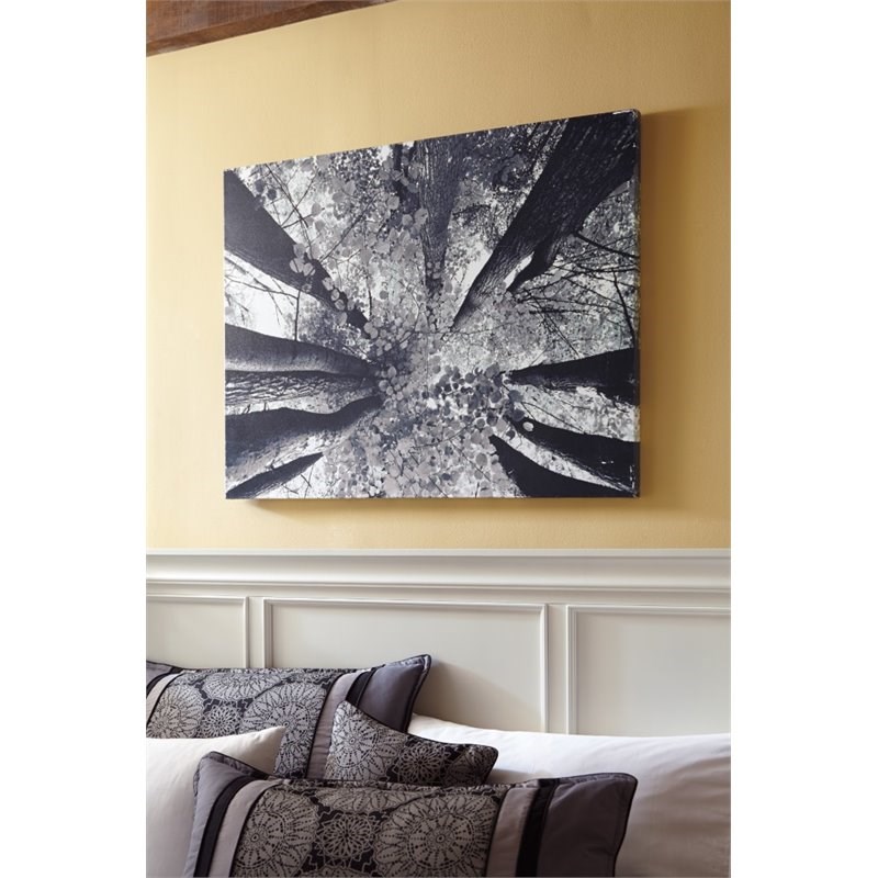 ashley furniture ananya wall art in black and white a8000035