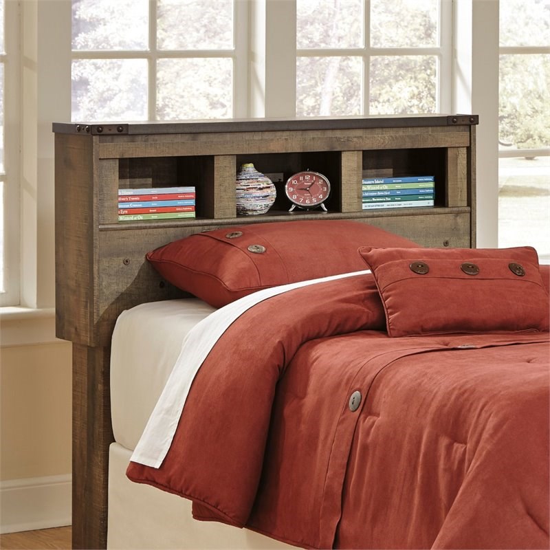 trinell bookcase bed