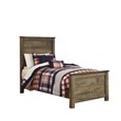 Ashley Furniture Trinell Twin Panel Bed in Brown
