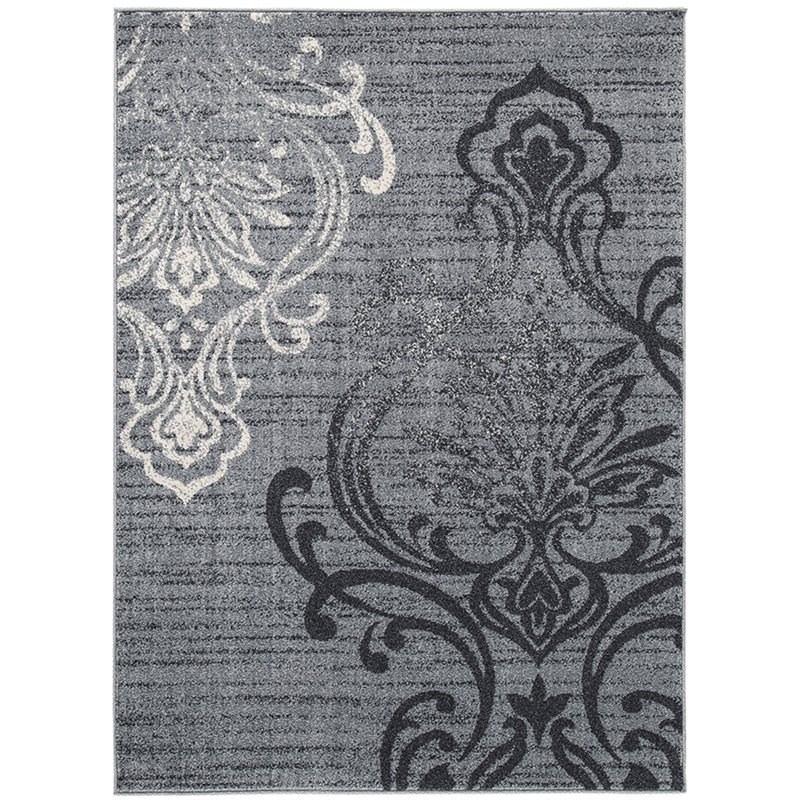 Ashley Furniture Verrill 5' x 7' Rug in Gray and Black