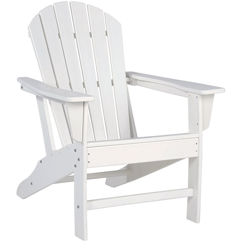 Ashley Furniture Sundown Treasure Adirondack Chair in White