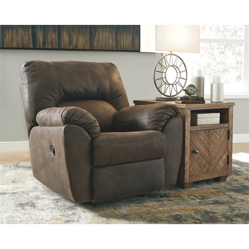 Signature Design by Ashley Tambo Rocker Recliner in Canyon