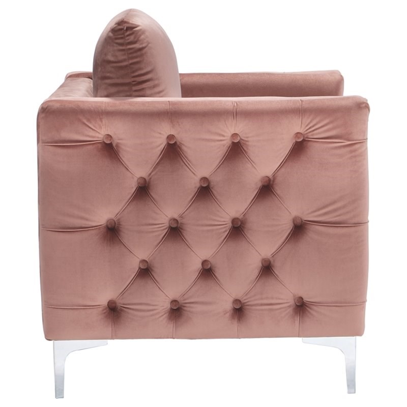 Signature Design by Ashley Lizmont Accent Chair in Blush Pink
