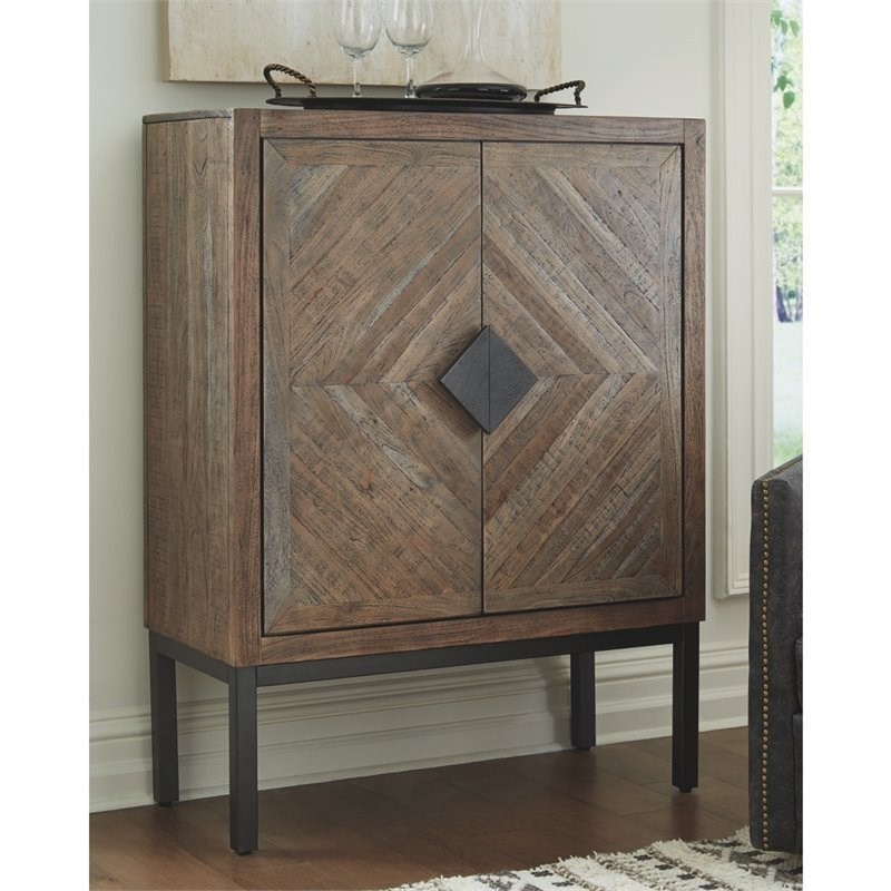 Signature Design by Ashley Premridge Bar in Antique Gray