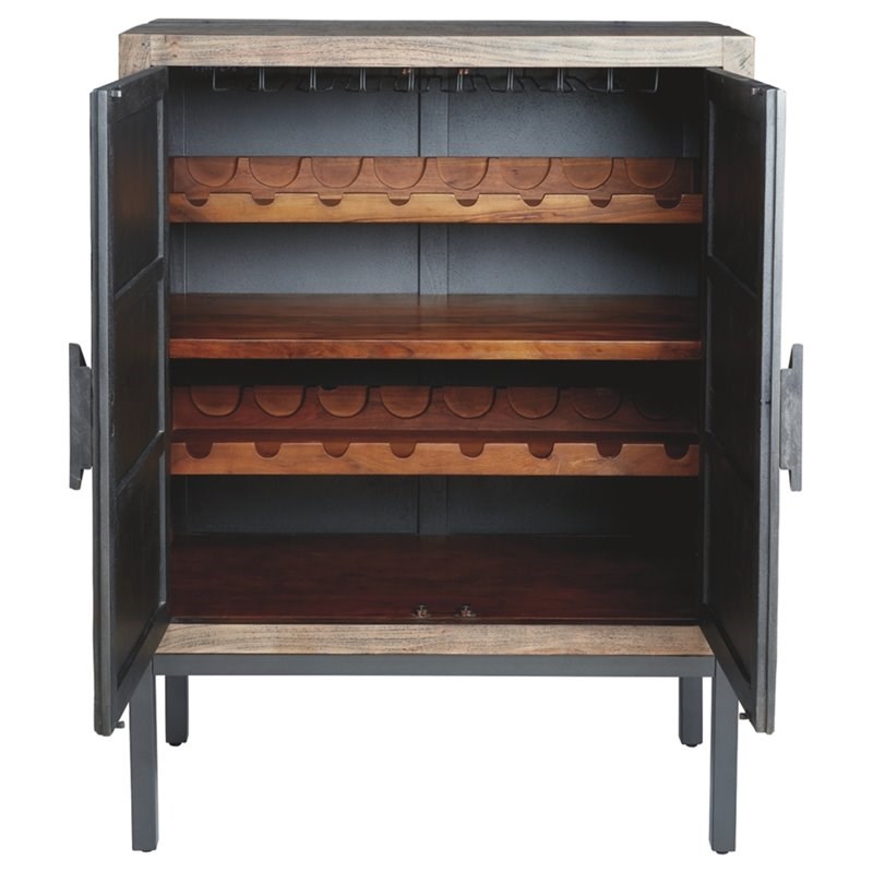 Signature Design by Ashley Premridge Bar in Antique Gray