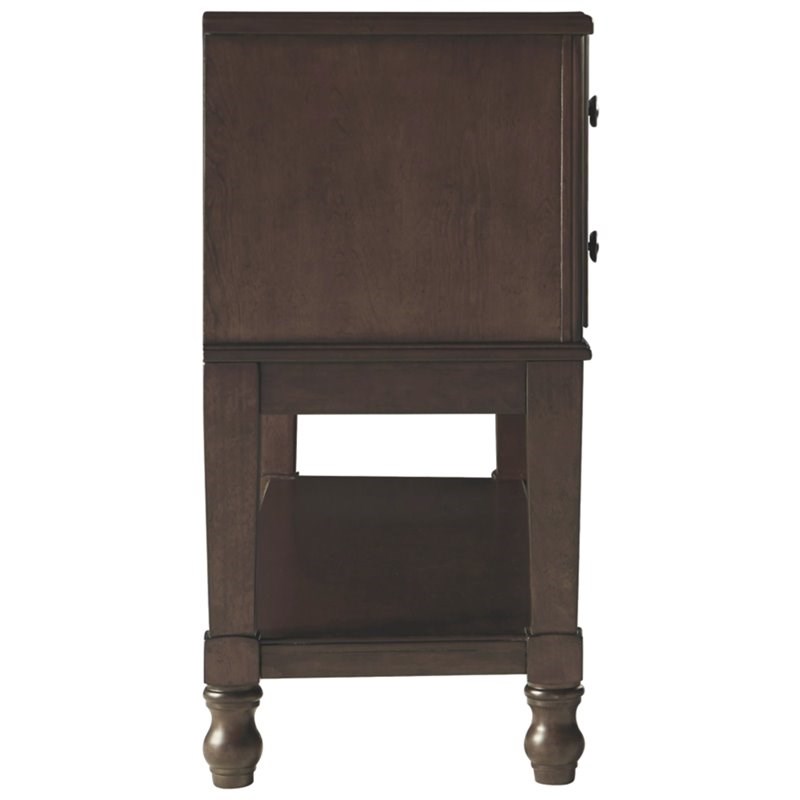 Signature Design by Ashley Adinton Dining Room Server in Reddish Brown