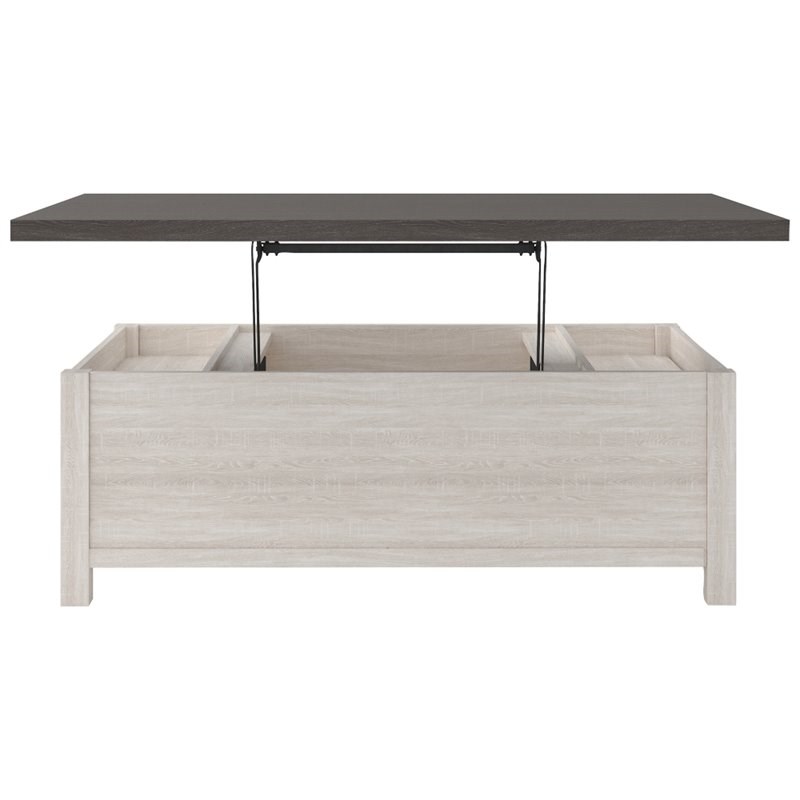 Signature Design by Ashley Dorrinson Lift Top Coffee Table in Two Tone
