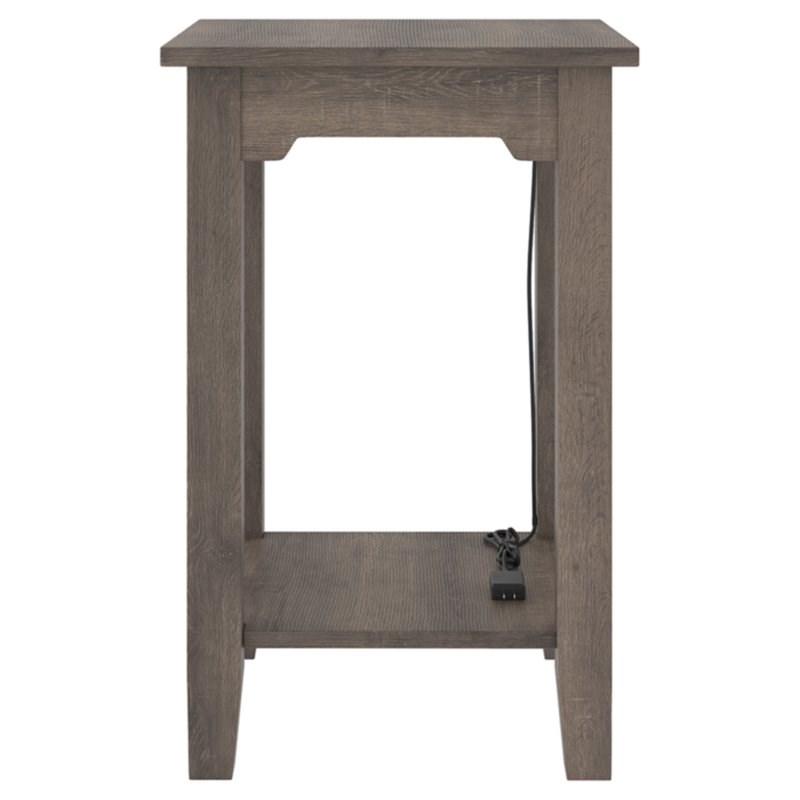 Ashley Furniture Arlenbry Engineered Wood Side End Table in Gray
