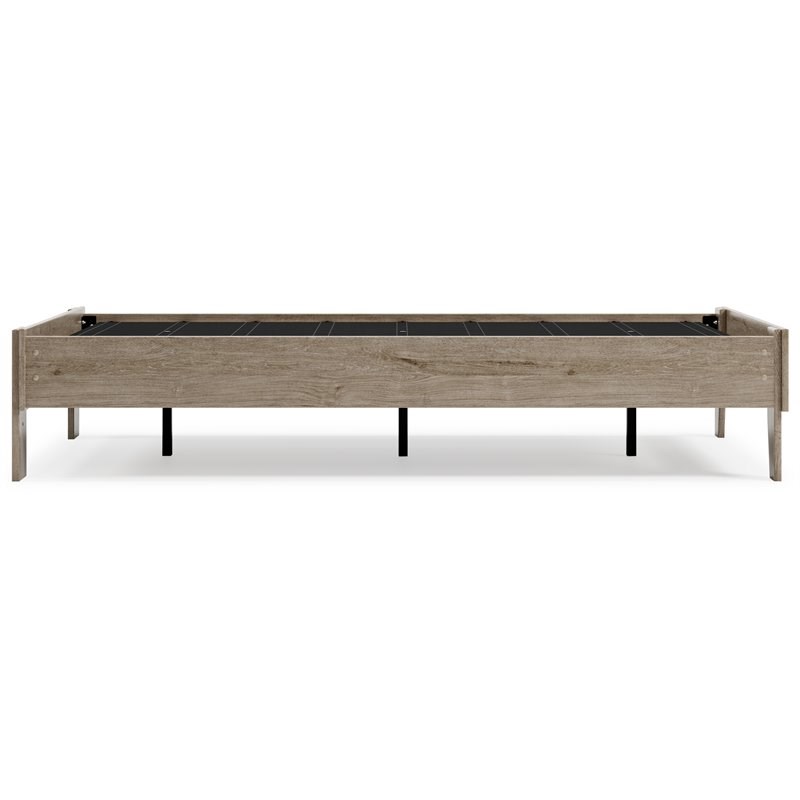 Ashley Furniture Oliah Twin Engineered Wood Platform Bed in Natural
