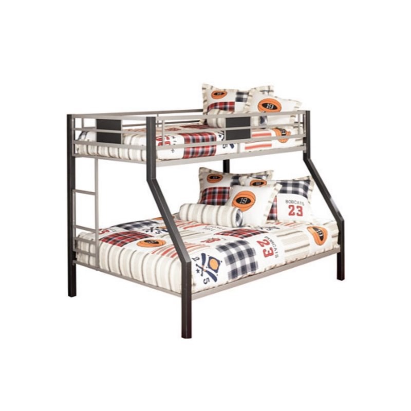 Ashley Furniture Dinsmore Metal Twin, Black Metal Bunk Bed Twin Over Full Size