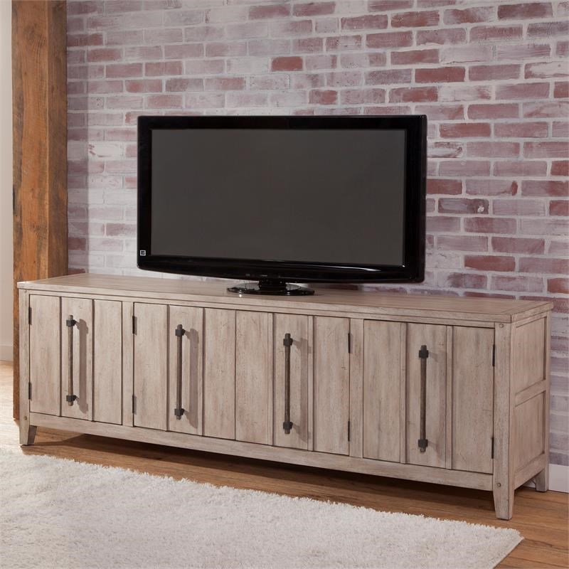 aurora whitewashed 80inch wood tv console 2810240
