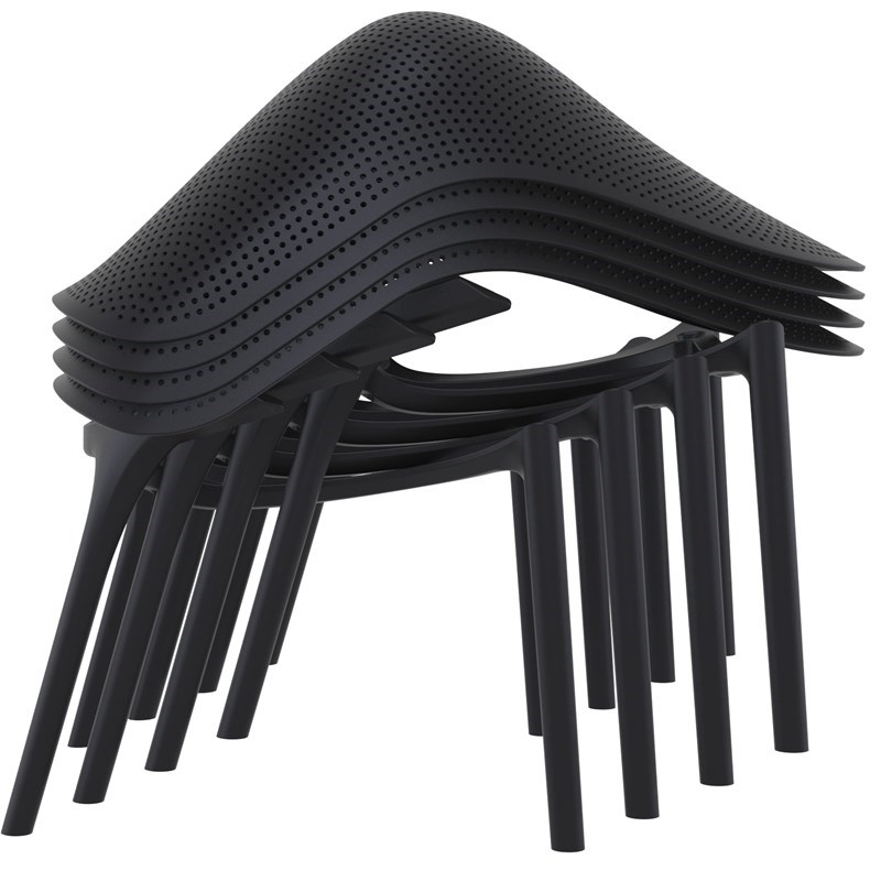 Compamia Sky Patio Chair in Black