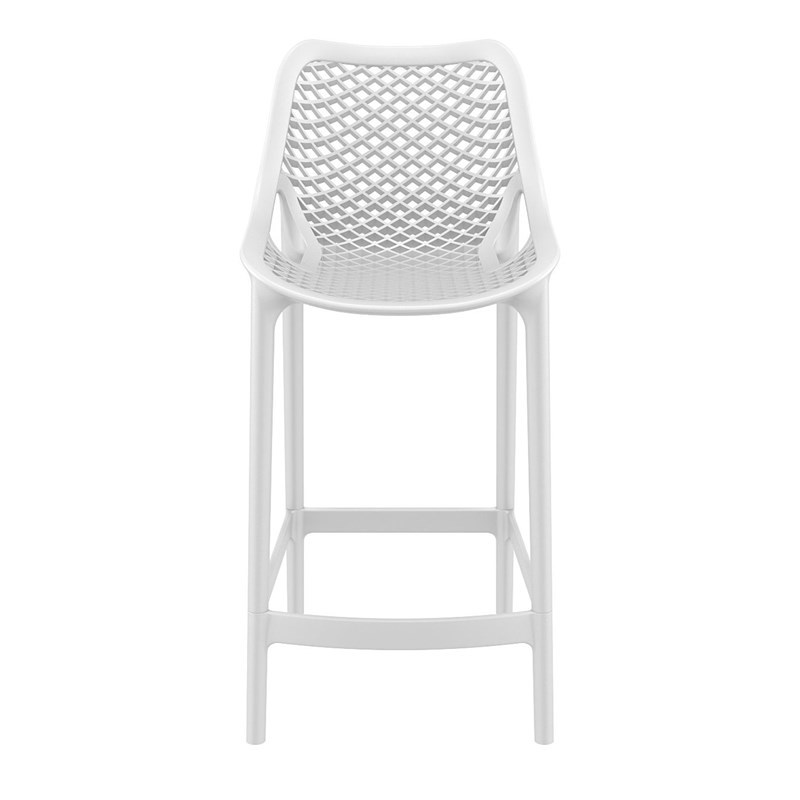 Compamia Air Patio Counter Stool in White