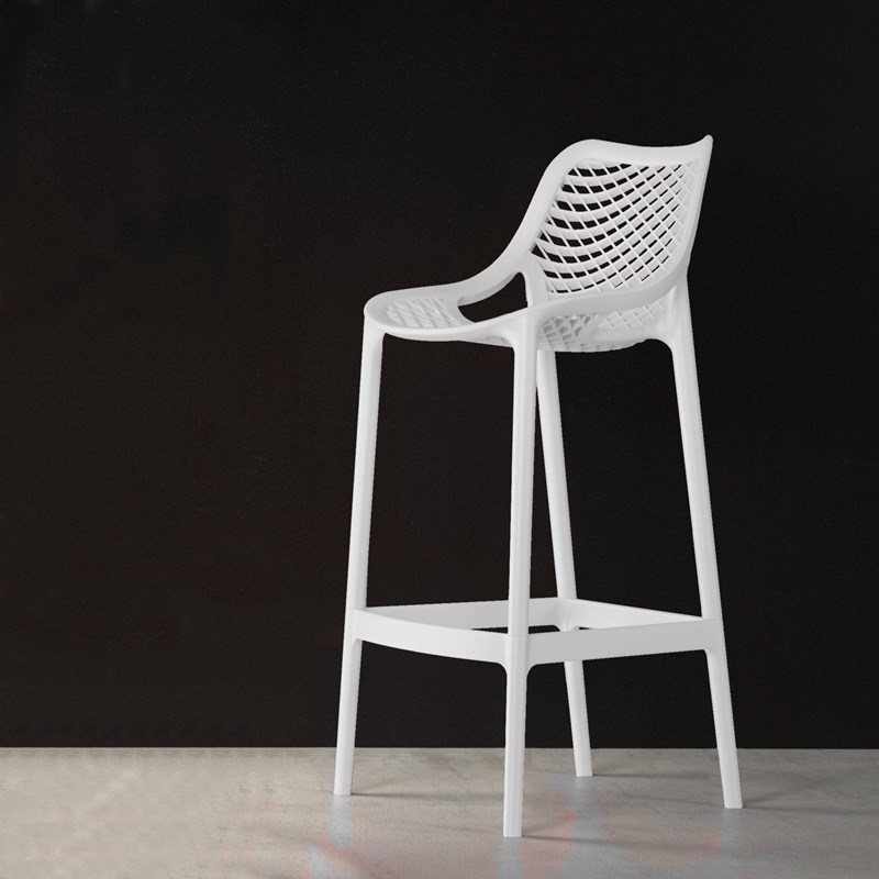 Compamia Air Patio Counter Stool in White