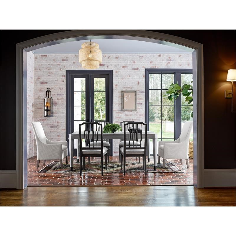 Universal Furniture Midtown Wood Dining Side Chair Set of Two Espresso Finish