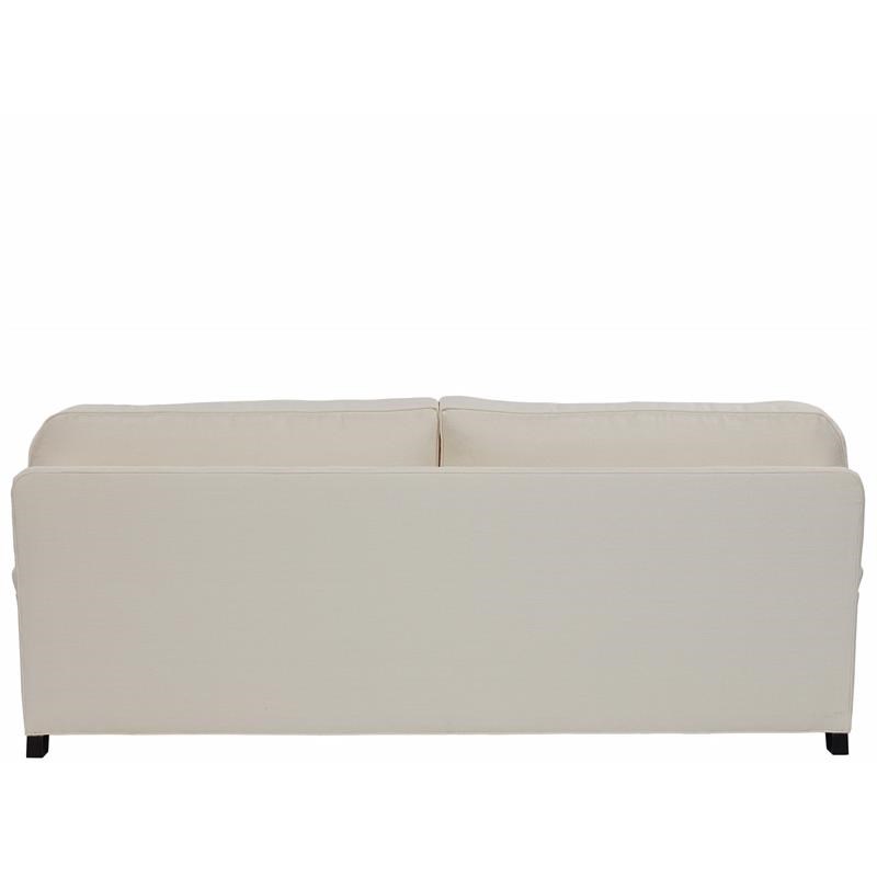 Universal Furniture Upholstered Tate Sofa in white High Performance Fabric