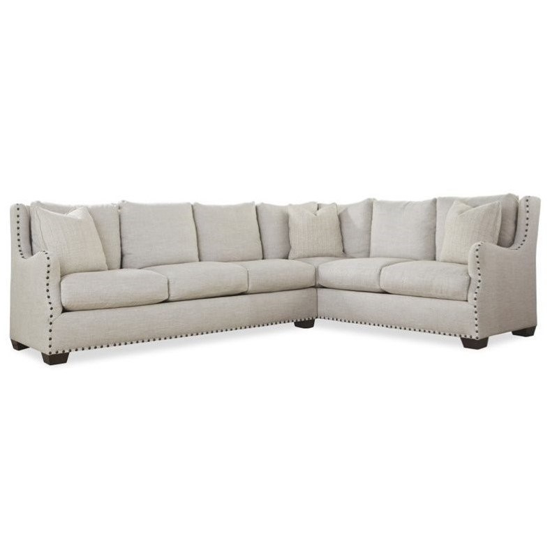 Universal Furniture Connor 2 Piece Upholstered Right Sectional