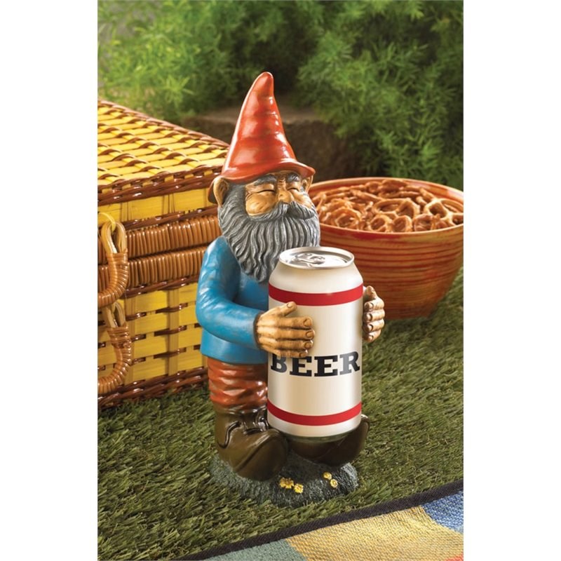 Zingz & Thingz Multicolored Plastic Beer Buddy Gnome