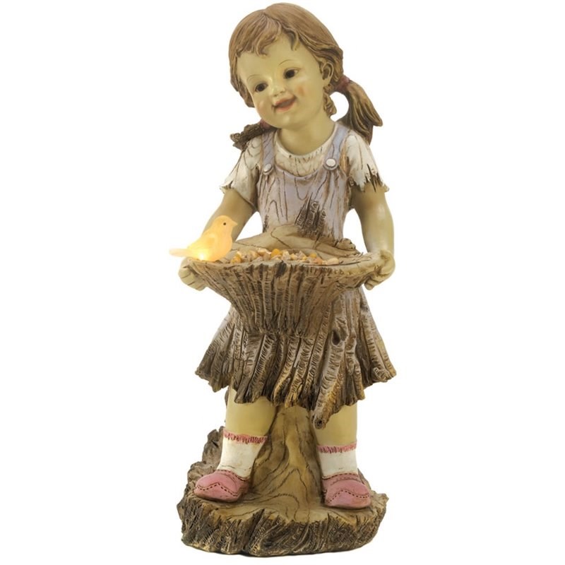Zingz & Thingz Multicolored Plastic Sweet Summertime Solar Statue