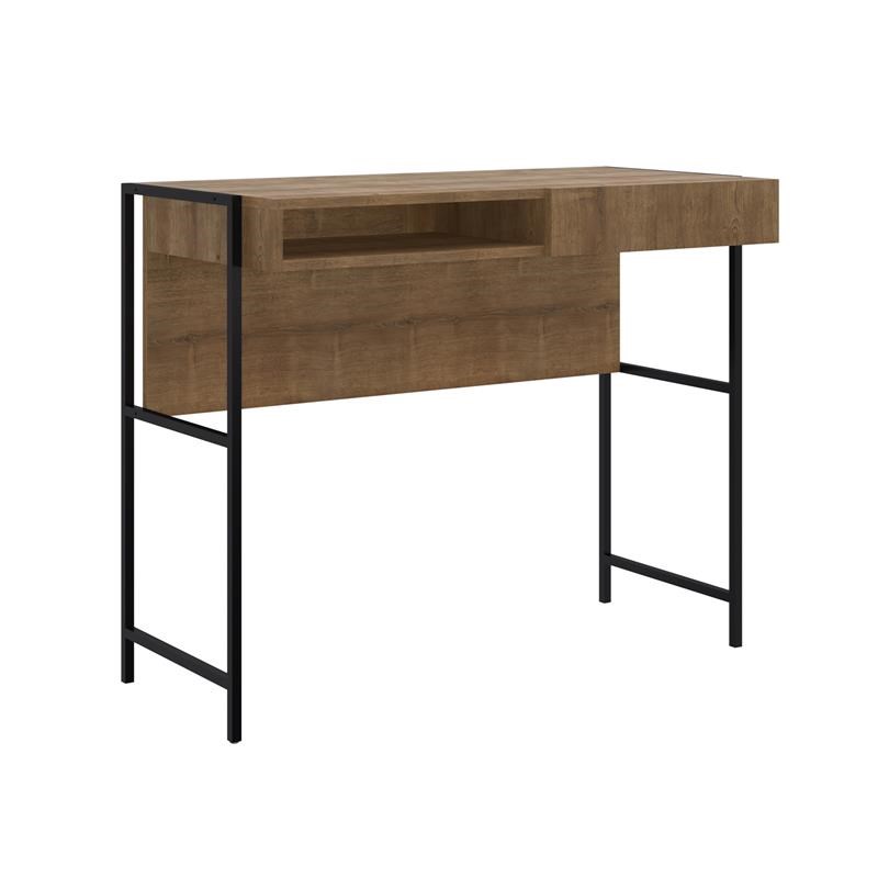 Casabianca Modern Clark Engineered Wood Office Desk in Walnut