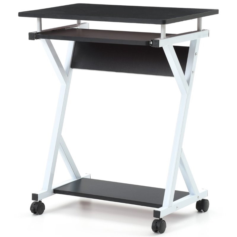 hodedah wood top laptop desk