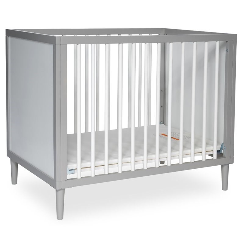 pebble gray crib