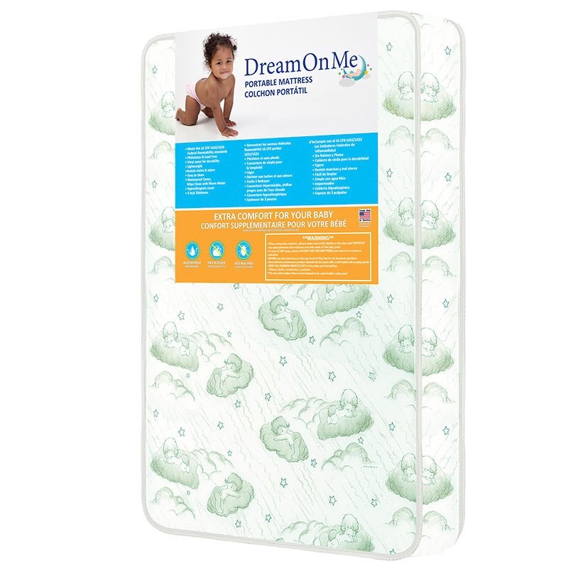 Dream On Me 3 Square Corner Playard Mattress Homesquare