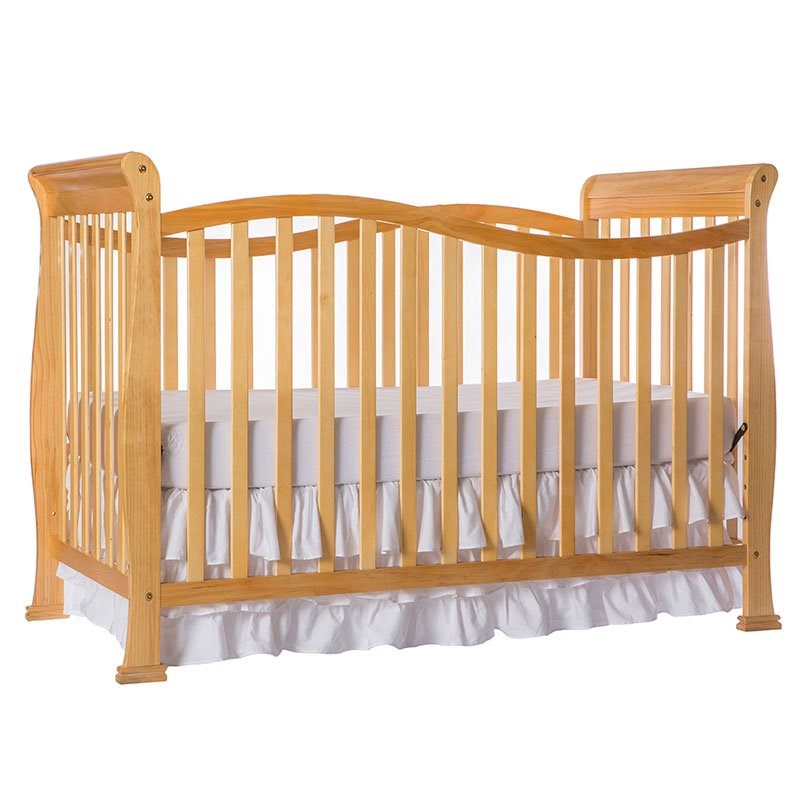 dream on me violet 7in1 convertible life style crib in natural 655n