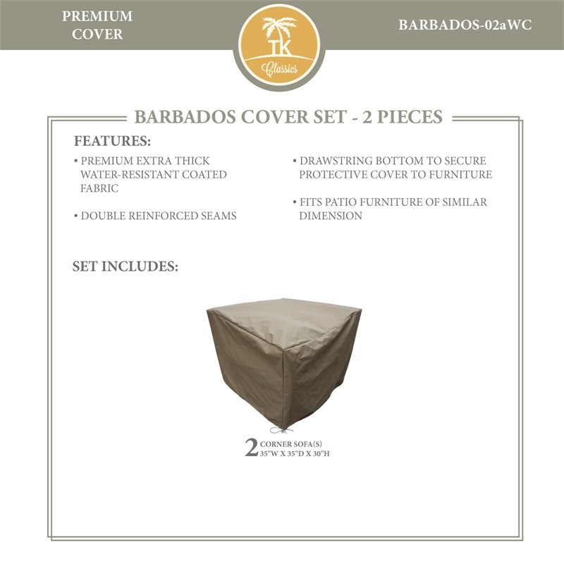 BARBADOS-02a Protective Cover Set