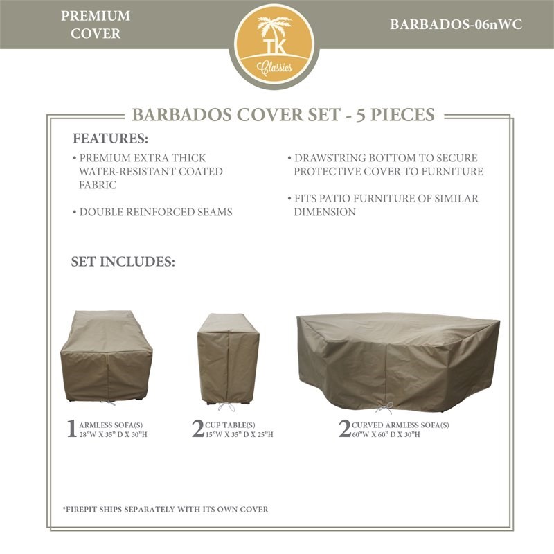 BARBADOS-06n Protective Cover Set