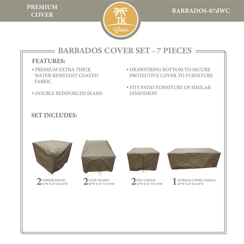 BARBADOS-07d Protective Cover Set