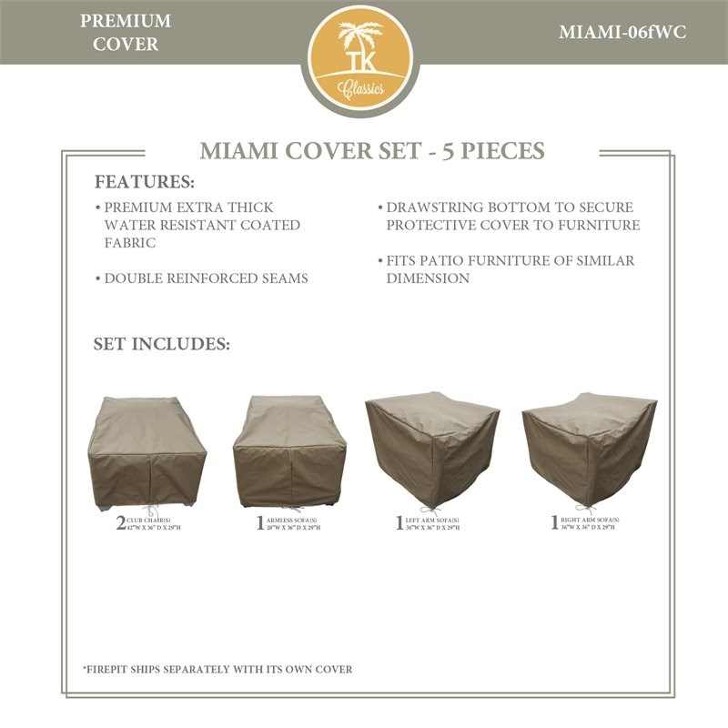 MIAMI-06f Protective Cover Set