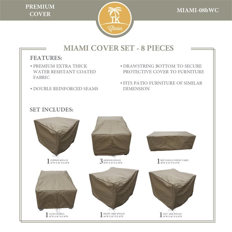 MIAMI-08b Protective Cover Set