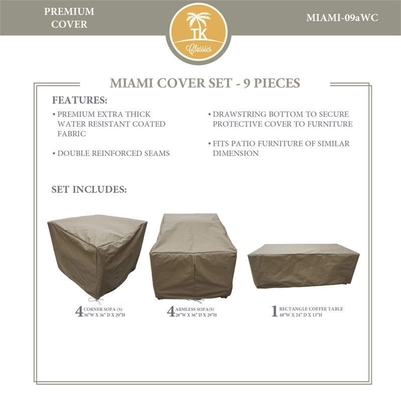 MIAMI-09a Protective Cover Set