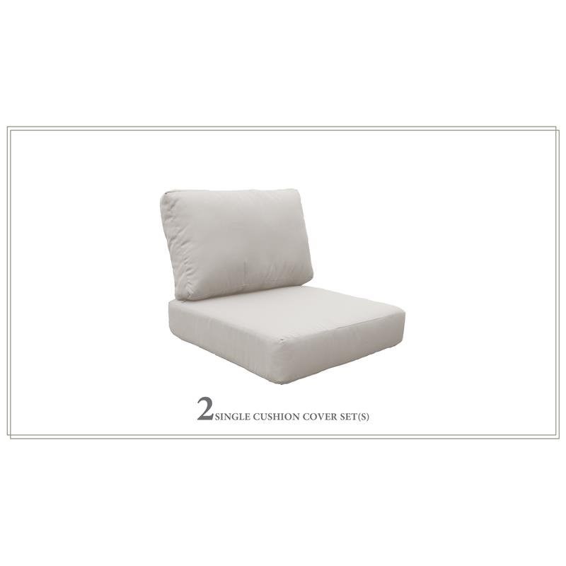 High Back Cushion Set for FAIRMONT-02a in Beige