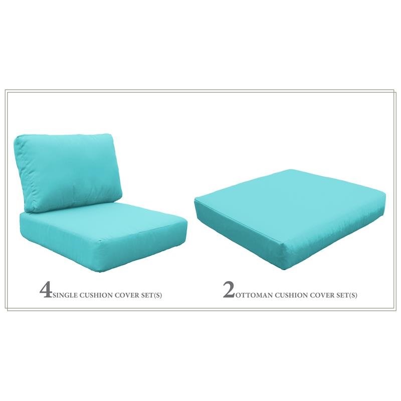 High Back Cushion Set for COAST-07a in Aruba