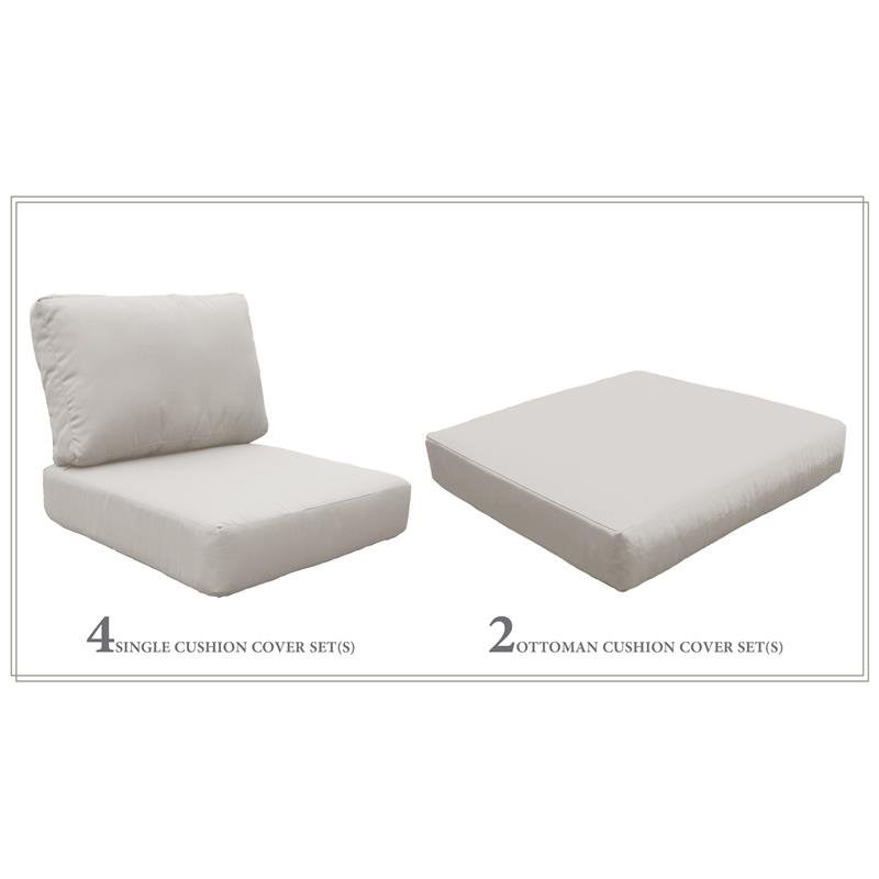 High Back Cushion Set for COAST-07a in Beige
