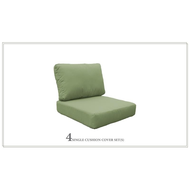 High Back Cushion Set for FAIRMONT-06d in Cilantro