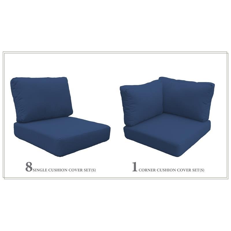 High Back Cushion Set for COAST-10a in Navy