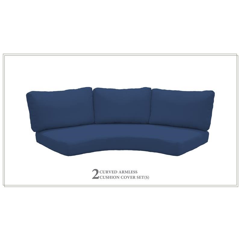 High Back Cushion Set for FAIRMONT-04c in Navy