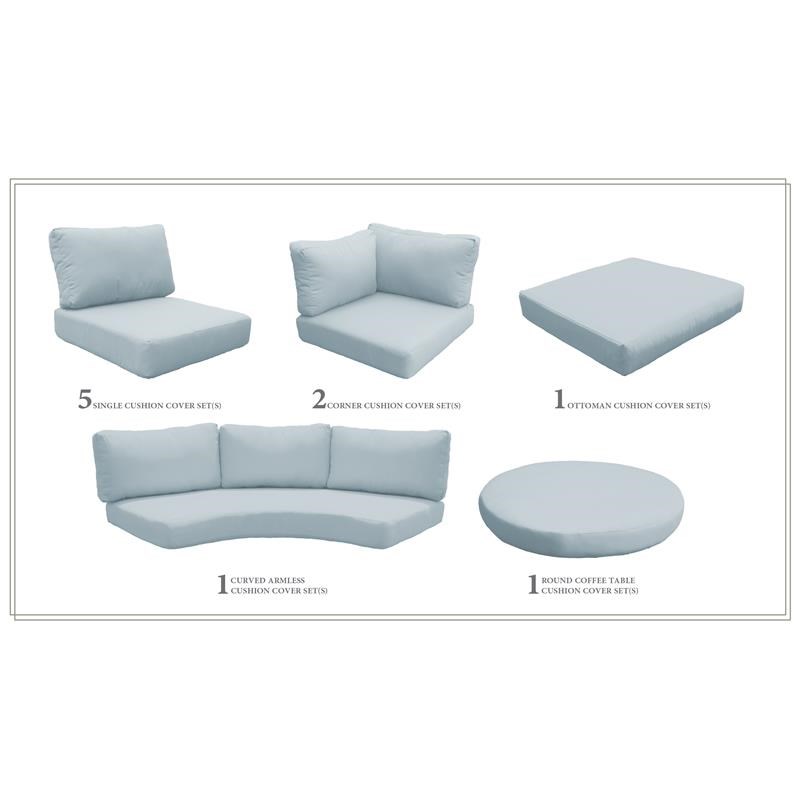 High Back Cushion Set for BARBADOS-12a in Spa