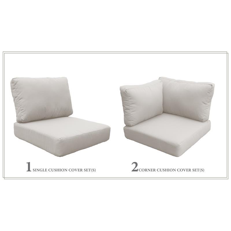 High Back Cushion Set for LAGUNA-03c in Beige