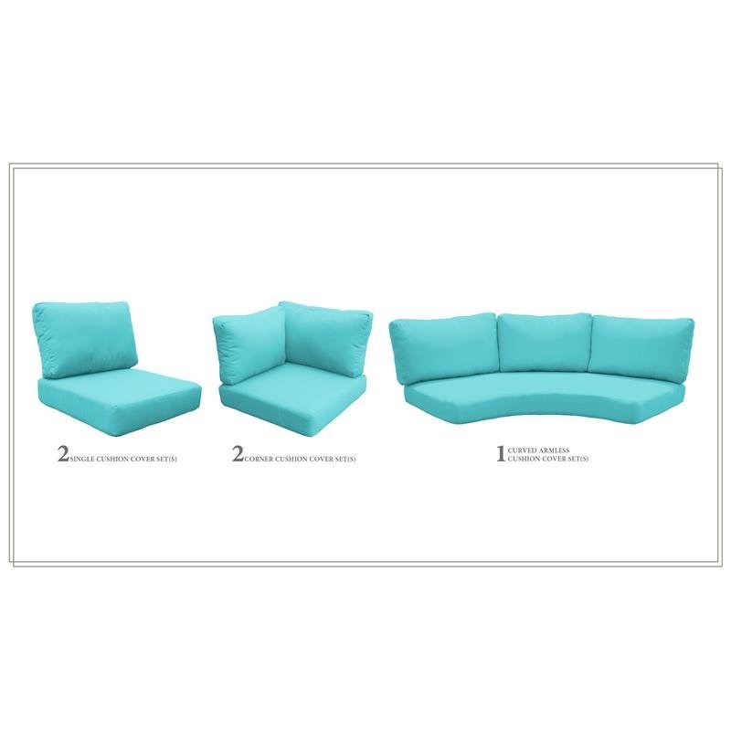 High Back Cushion Set for FLORENCE-06l in Aruba