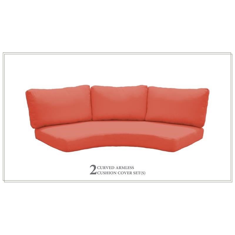 High Back Cushion Set for LAGUNA-04c in Tangerine