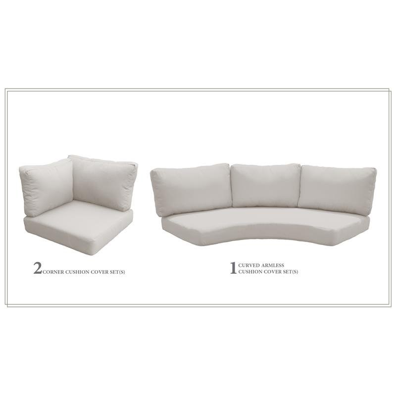 High Back Cushion Set for LAGUNA-04d in Beige