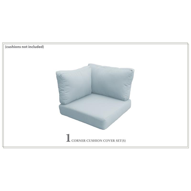 TK Classics Covers for High-Back Corner Chair Cushions 6