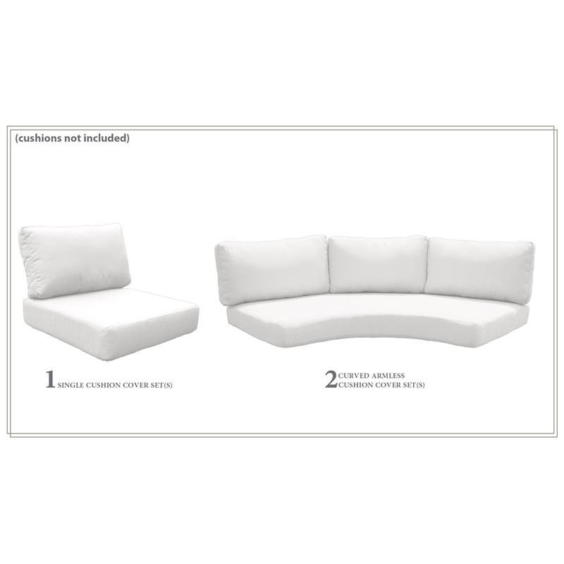 TK Classics Cover Set in Sail White for BARBADOS-06i