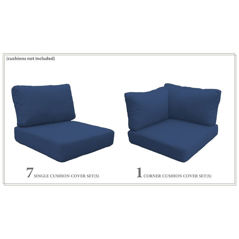 TK Classics Cover Set in Navy for BARBADOS-11d